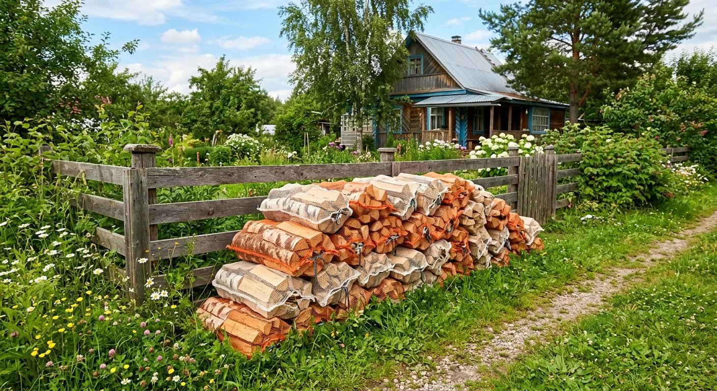 Дрова для дачи в Успенском